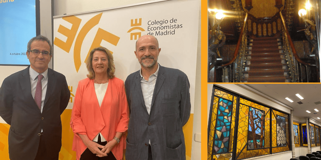 Conferencia “Historia del edificio de la sede del Colegio de Economistas de Madrid” en el CEMAD