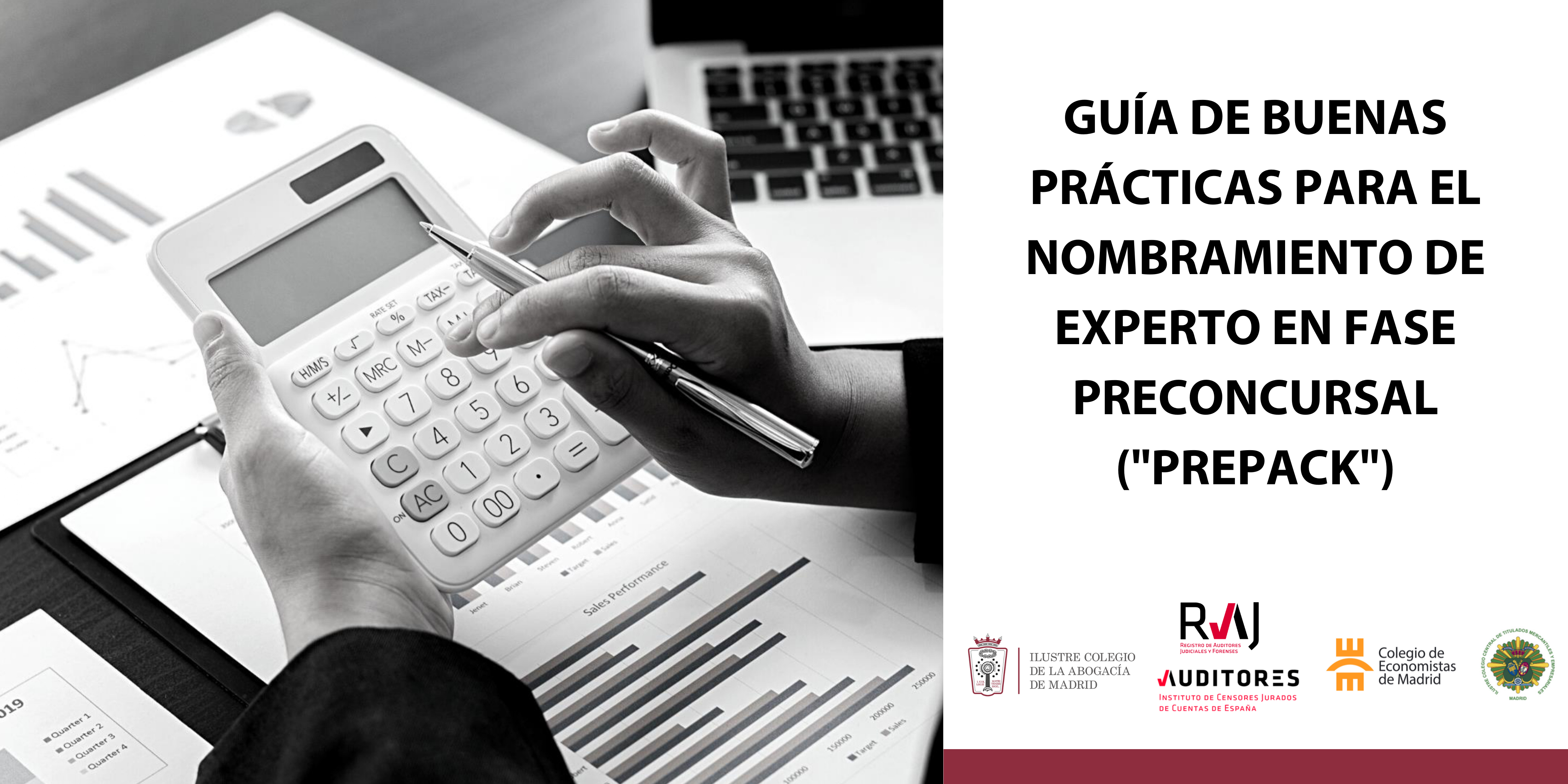 Presentación de la “Guía de buenas prácticas para el nombramiento de experto en fase preconcursal (PREPACK)”